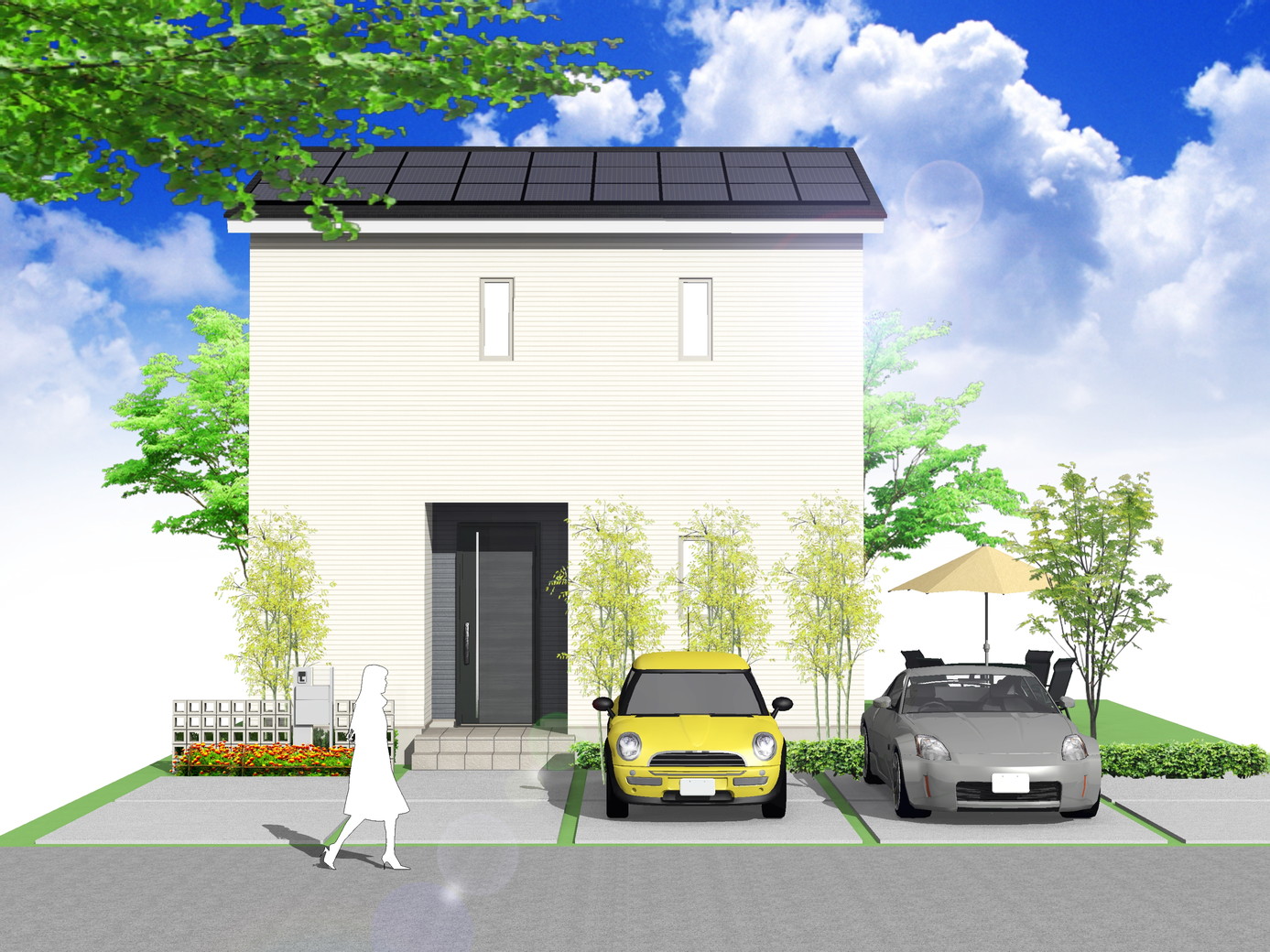 画像：Lo-Haus Z外観(LBZ-4)